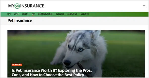 Pet Insurance