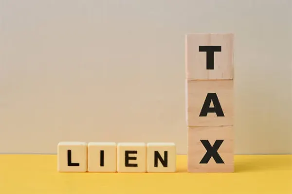 Tax lien investing stock image