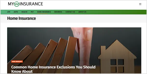 Home Insurance
