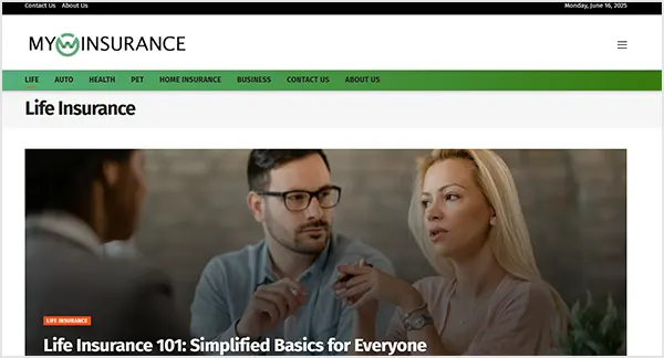 Life Insurance by mywebinsurance