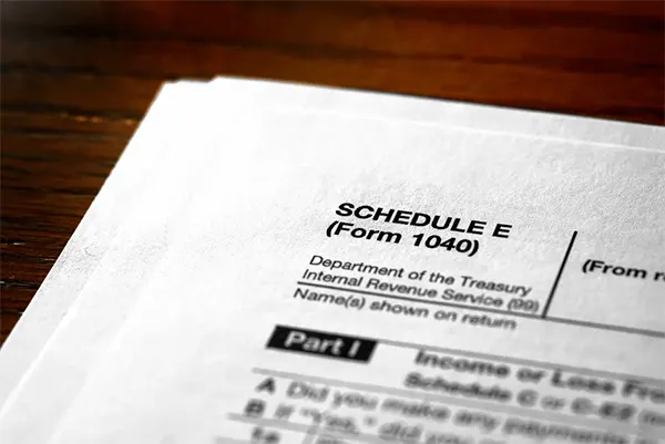 What is a Schedule E Tax Form