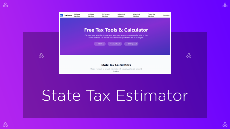 State Tax Estimator